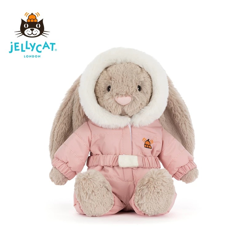 パンダ先輩 ジェリーキャットBashful Bunny  Suit Bashful Bunny 'Snow Suit' - Jelly Cat - Sunny Bunny
